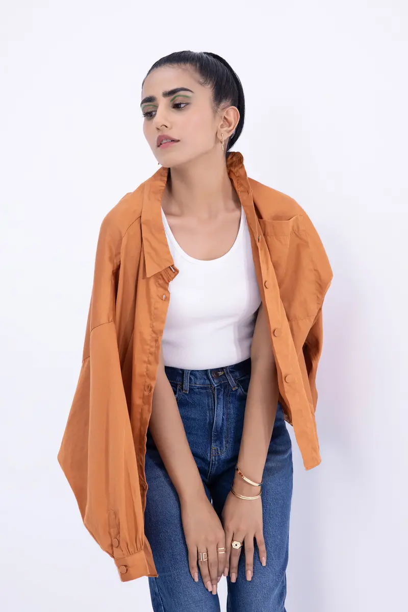 Relaxed-Fit Button-Down Shirt