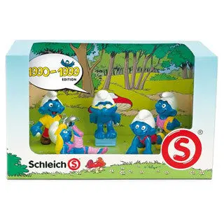 Retro Smurf Figure Set (1990s)