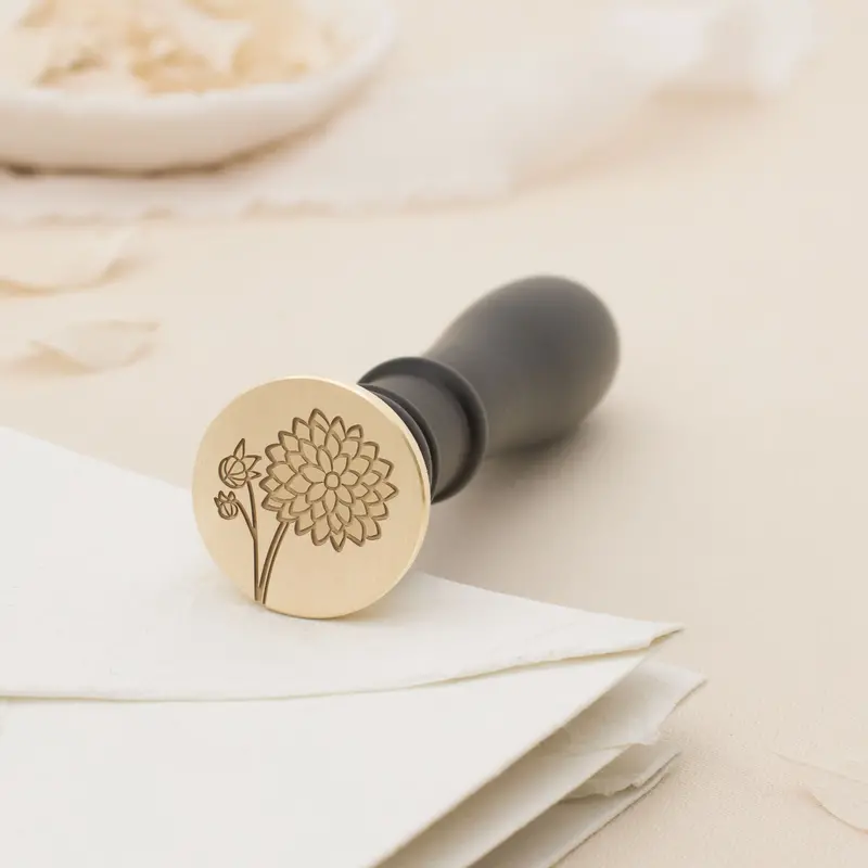 Riley Minimalist Wax Seal Stamp