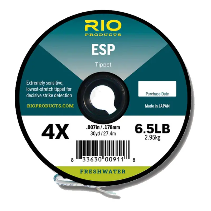 RIO ESP Tippet – Ultra-Sensitive, Low-Stretch Leader Material