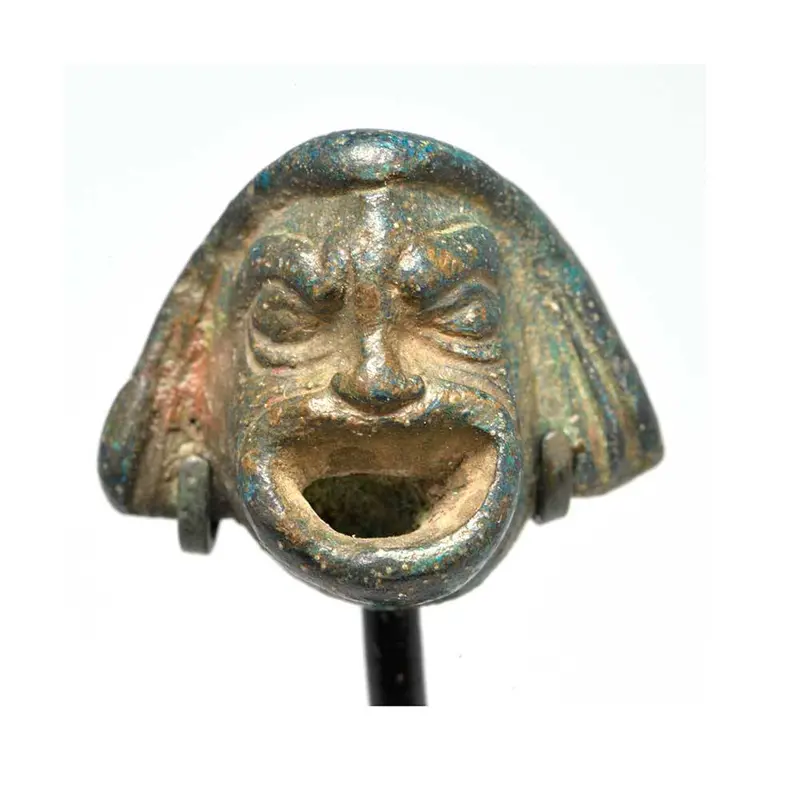 Roman Actor’s Mask Decorative Appliqué, 1st–2nd Century CE