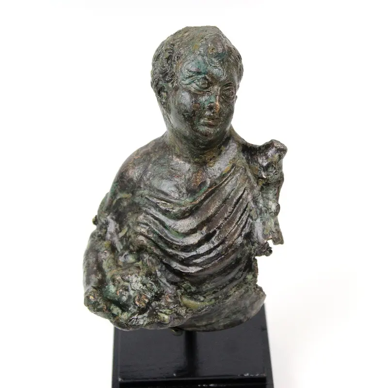 Roman Bronze Eros Appliqué, 2nd Century CE