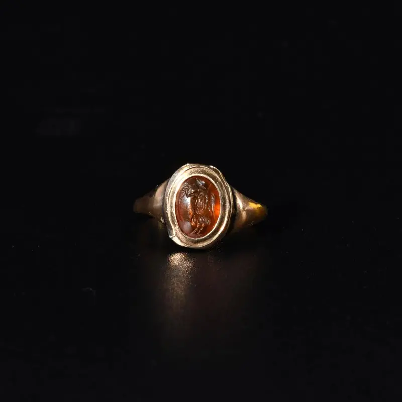 Roman Intaglio Carving of Victoria, 2nd Century CE