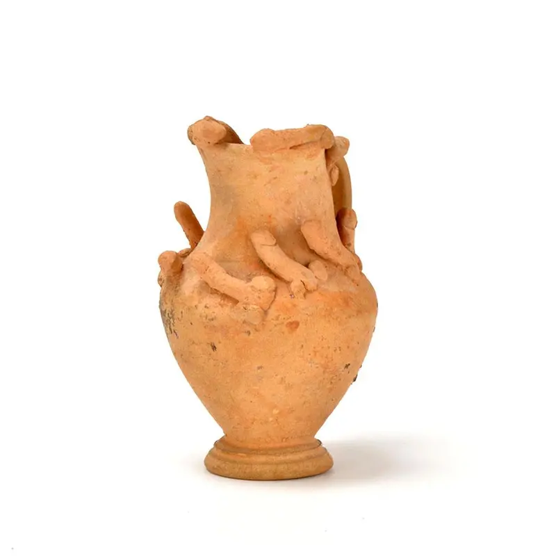 Roman Terracotta Phallic Juglet, 1st–2nd Century CE