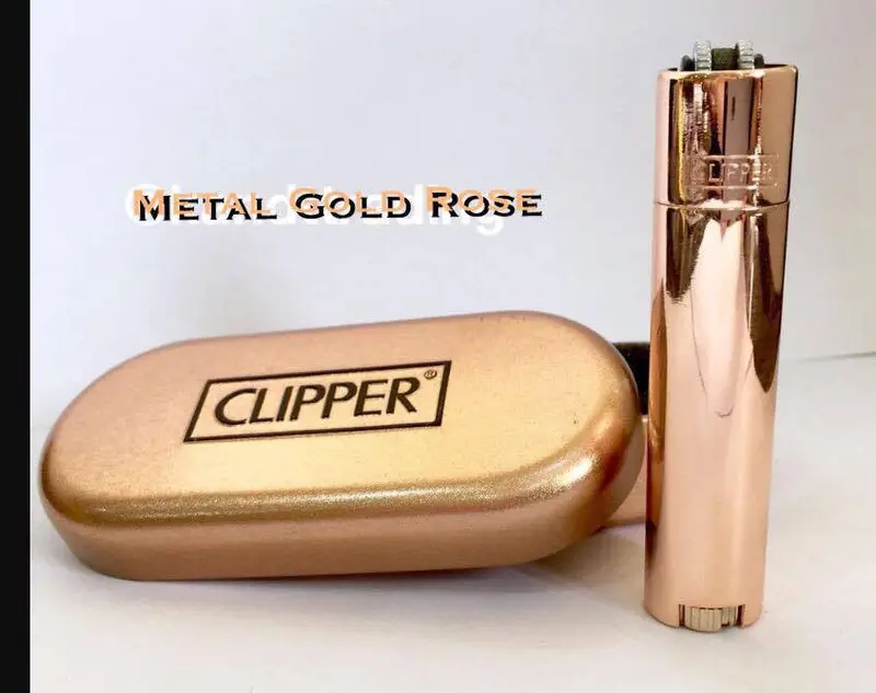 Rose Gold Clipper Lighter