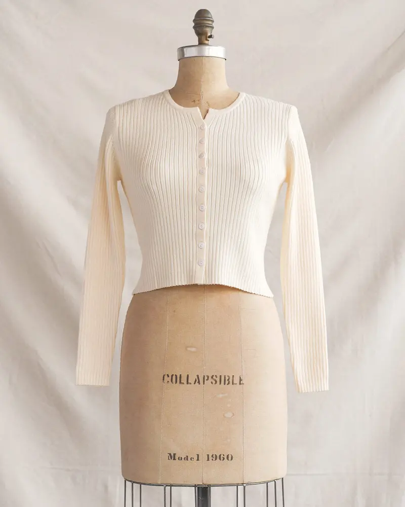 Rue de Charonne Lightweight Open-Front Cardigan