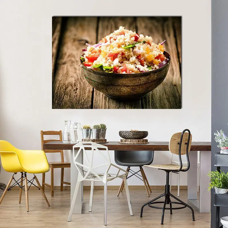 Rustic Heaped Bowl Still Life Canvas Print
