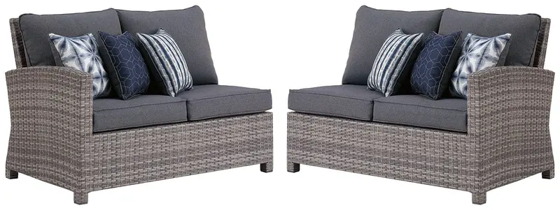 Salem Beach Dual Loveseat Set – Left & Right Arm Configurations