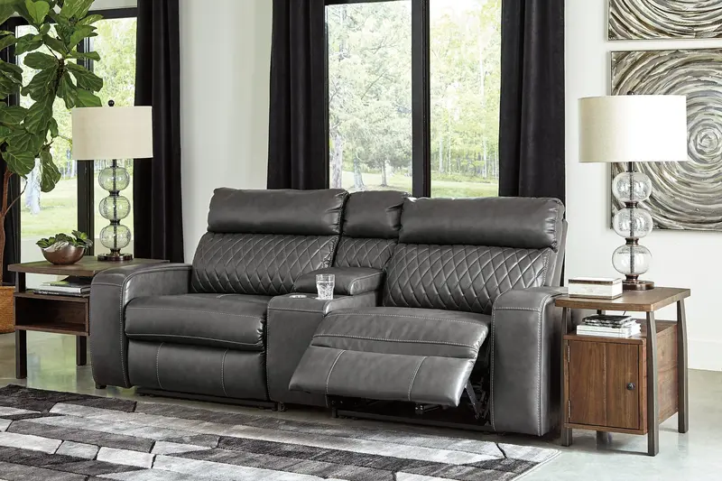 Samperstone 3-Piece Power-Adjustable Reclining Sectional