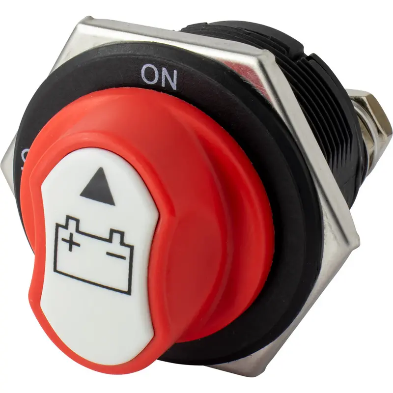 Sea-Dog Compact 32V Battery Isolator Switch with Detachable Knob – 300A Rating