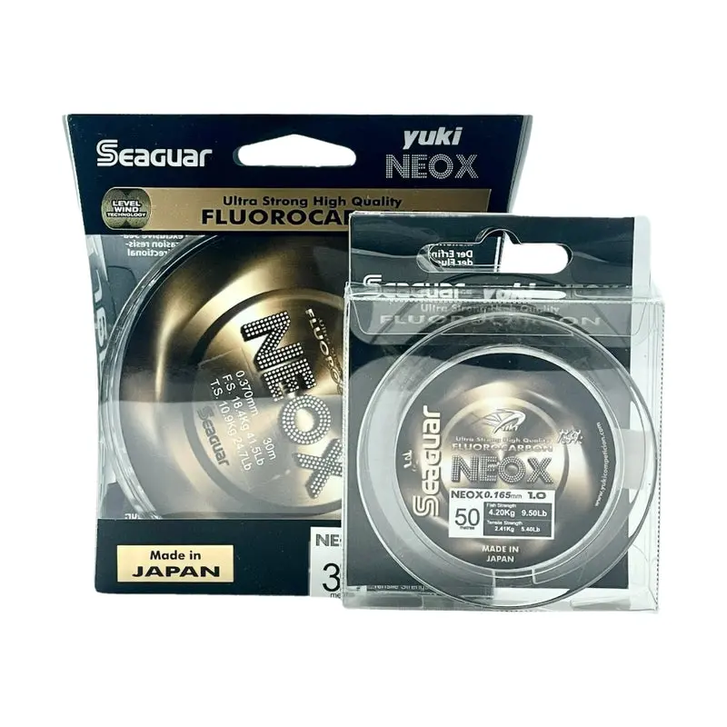 Seaguar Yuki Neox Fluorocarbon Fishing Line – Low-Visibility Leader Material