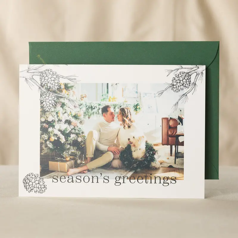 Season’s Greetings Photo Holiday Card