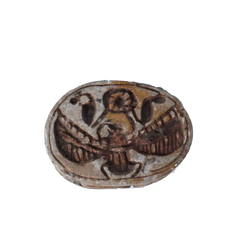 Second Intermediate Period Steatite Scarab, Ancient Egypt (c. 1759–1539 BCE)