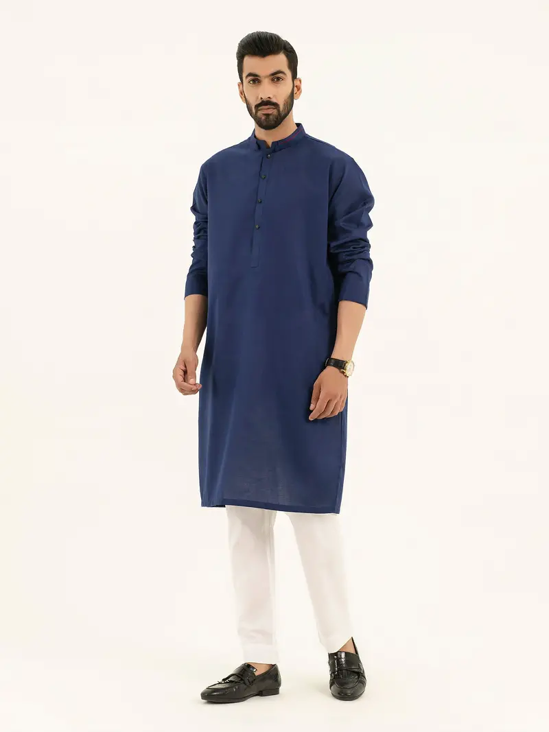 Self-Design Jacquard Kurta Top