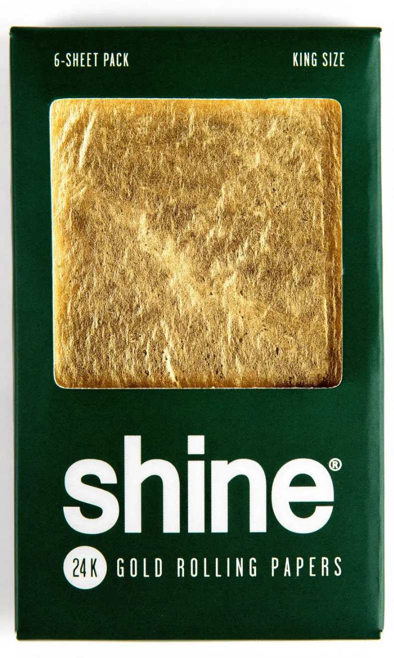 Shine 24K Gold Lighter – Limited Edition (Pack of 6)
