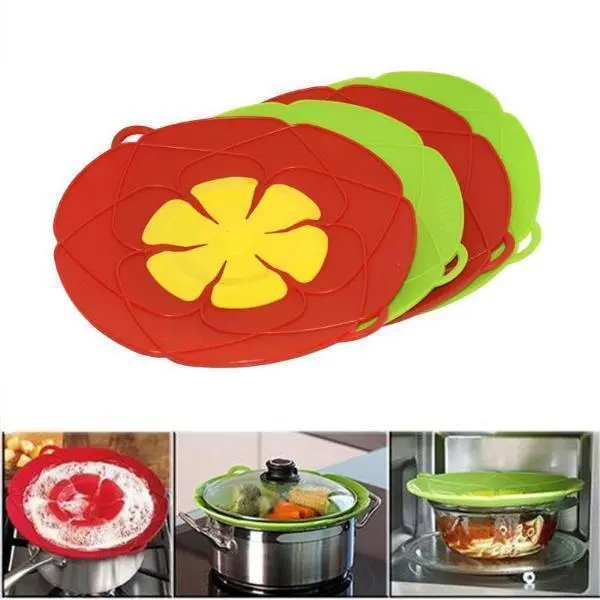 Silicone Overflow-Proof Lids for Cookware