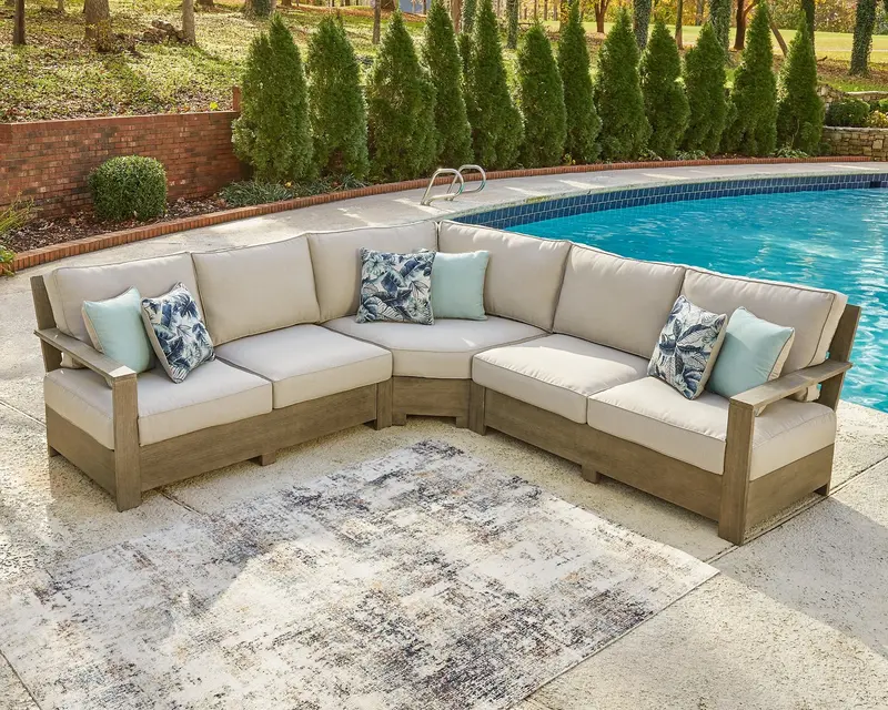 Silo Point 3-Piece Modular Outdoor Sectional