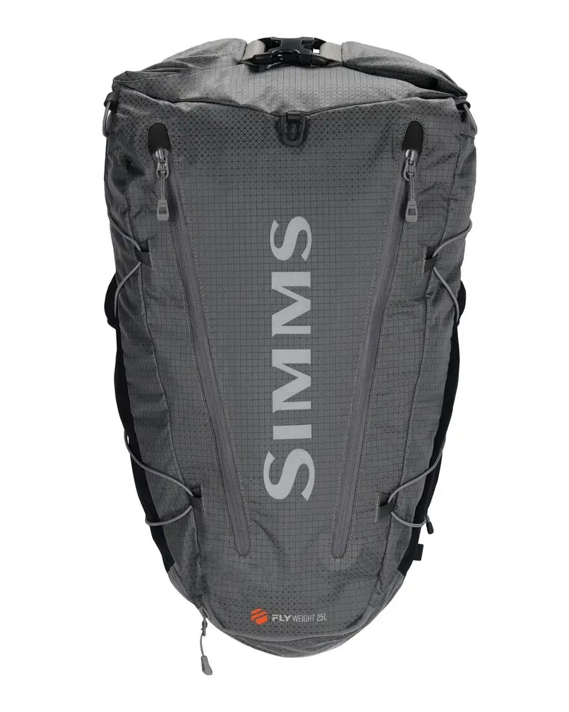 Simms Flyweight Backpack in Smoke Gray – Compact Carry Solution