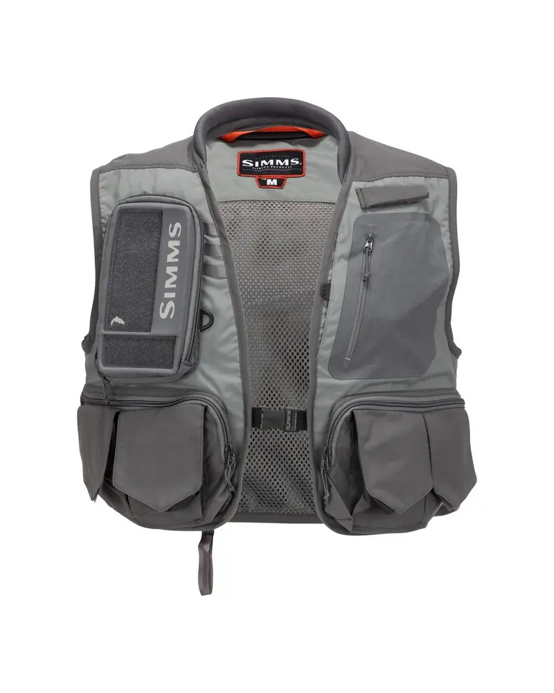 Simms Freestone Vest – Pewter Gray Adjustable Fishing Vest