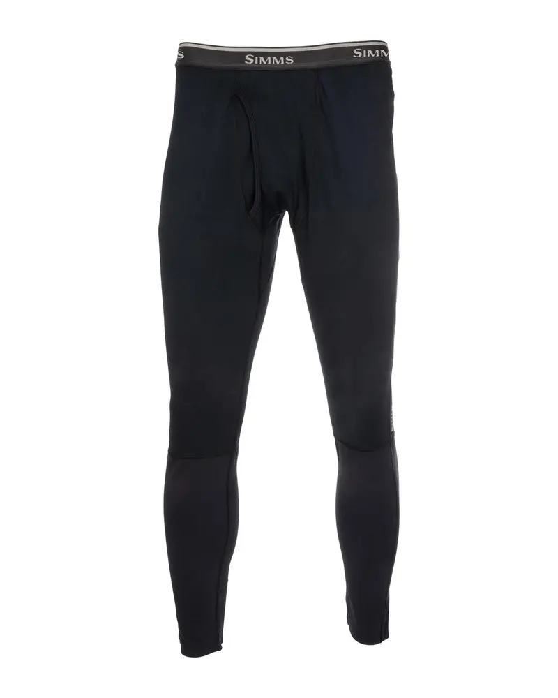 Simms Heavyweight Baselayer Bottom – Merino Wool Bottoms in Black