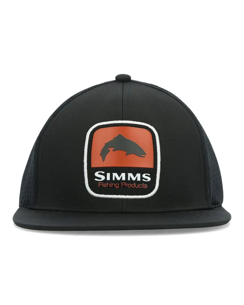 Simms Wildcard Trucker Hat – Carbon Black