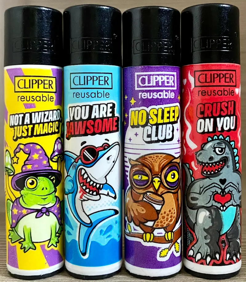 Slogan Mix #10 Clipper Lighter