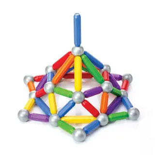 SmartMax 25-Piece Magnetic Building Kit for Toddlers