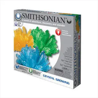 Smithsonian Crystal Growing Science Experiment Kit