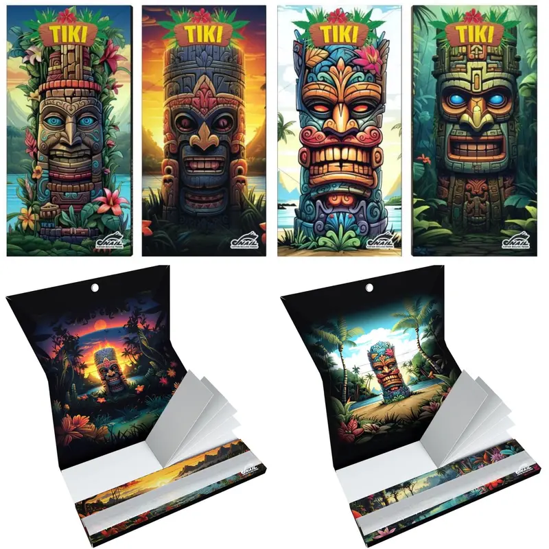 Snail Magnetic Rolling Papers – Tiki Totem Design