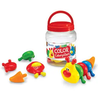Snap-and-Learn Colorful Caterpillar Counting Toys