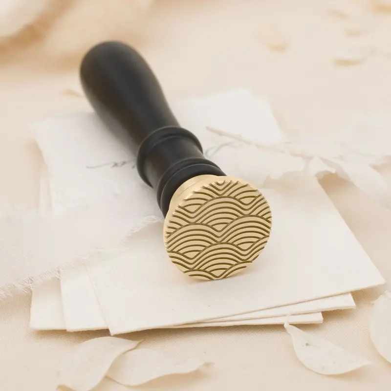 Soloman Antiqued Wax Seal Stamp