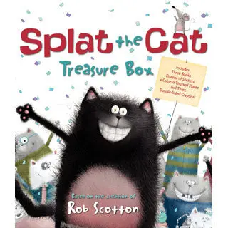 Splat the Cat Interactive Treasure Box: Fun, Surprises, and Early Reading Adventures