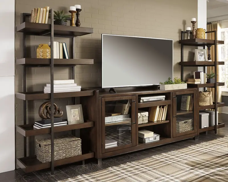 Starmore 3-Piece Entertainment Center with Storage Cabinets