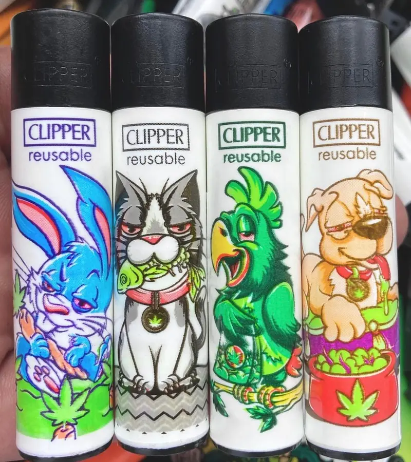Stoned Animals Clipper Lighter