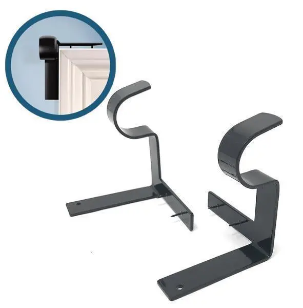 Sturdy Curtain Rod Brackets – Set of Two