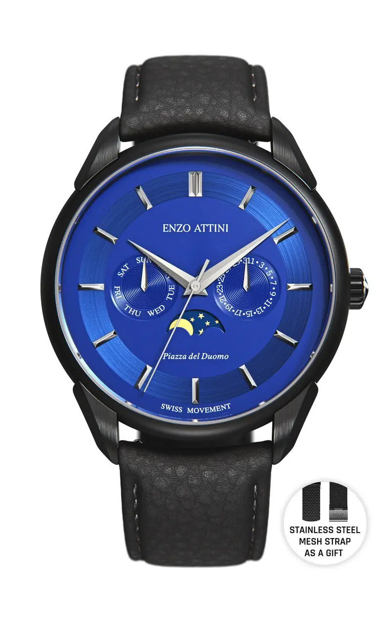 Swiss Automatic Watch Inspired by Milan’s Piazza del Duomo