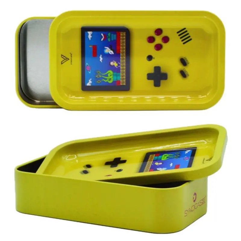 Syndicase 2.0 Tin Box Lid – Game Head Design