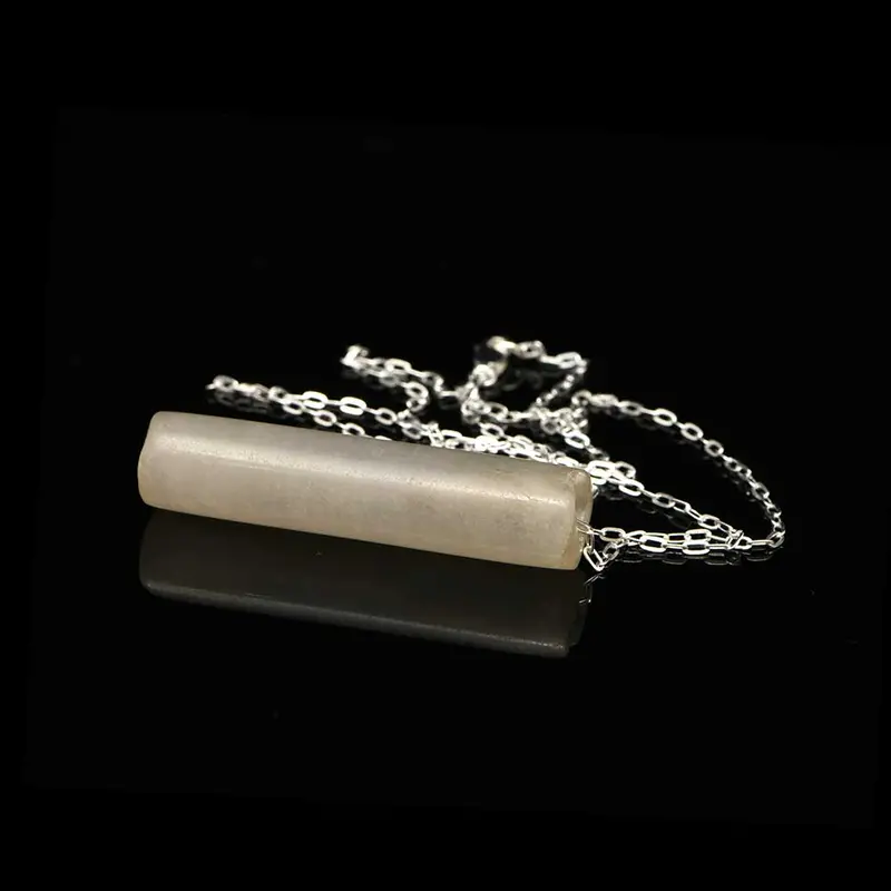 Tairona Quartz Bead Pendant, Ancient Andean Jewelry, ca. 500 CE