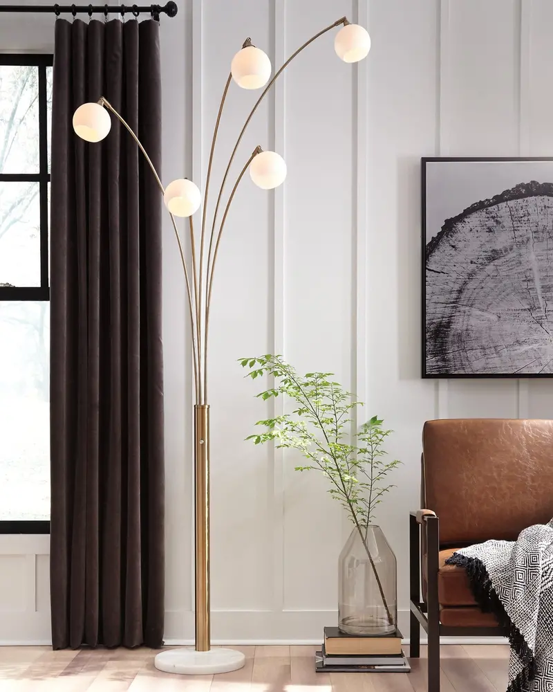Taliya Adjustable Arc Floor Lamp
