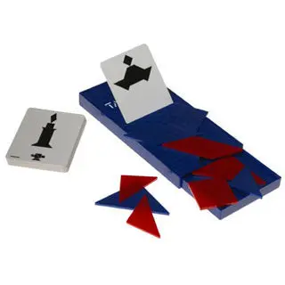 Tangoes Original Tangram Puzzle – Classic Brain Teaser Game