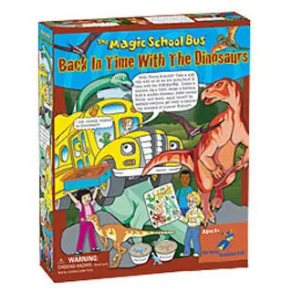 The Magic School Bus: Back in Time with Dinosaurs – Educational Book & Kit