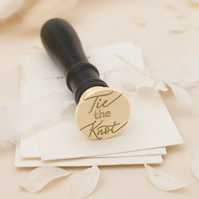 ‘Tie the Knot’ Wedding Wax Seal Stamp