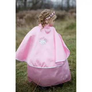 Toddler-Sized Princess Cape – Soft Velvet Dress-Up Accessory