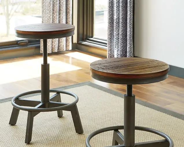 Torjin Adjustable Counter-Height Bar Stool