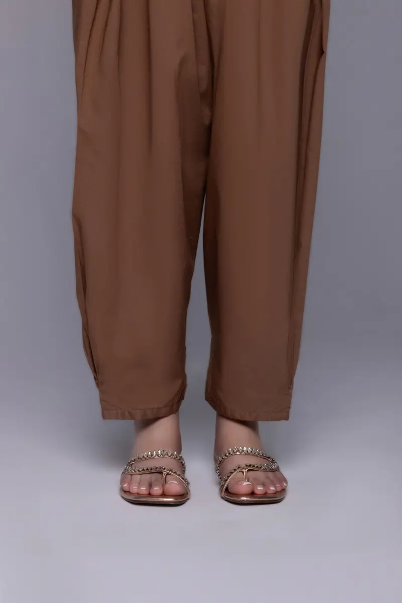 Traditional Cambric Shalwar – Comfort Fit