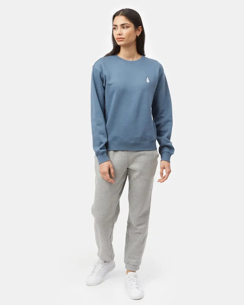 TreeFleece Golden Spruce Lightweight Crew Sweater