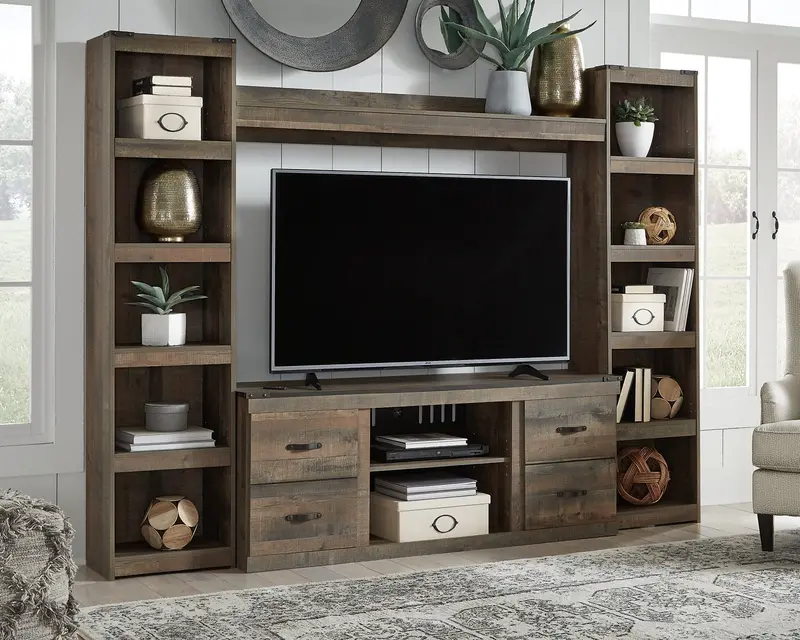 Trinell Modular 4-Piece Entertainment Center System
