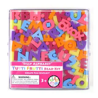 Tutti Frutti Silly Alphabet Bead Learning Kit