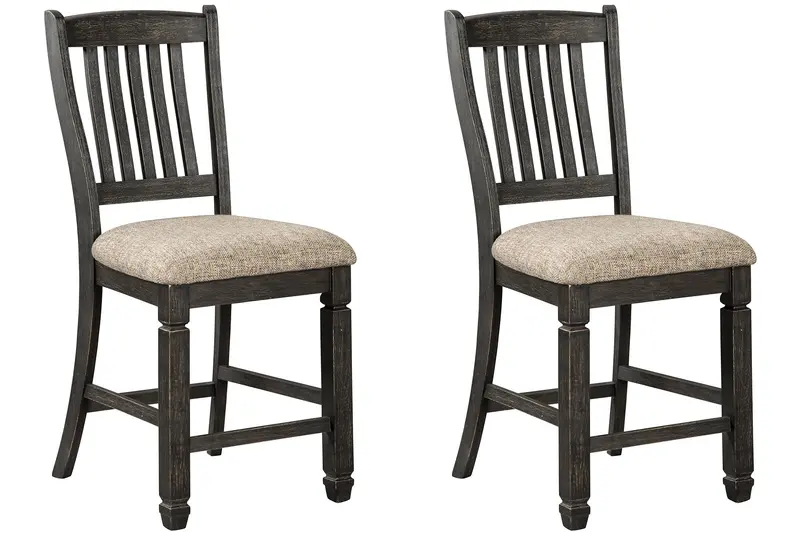 Tyler Creek Industrial-Style 2-Piece Bar Stool Set