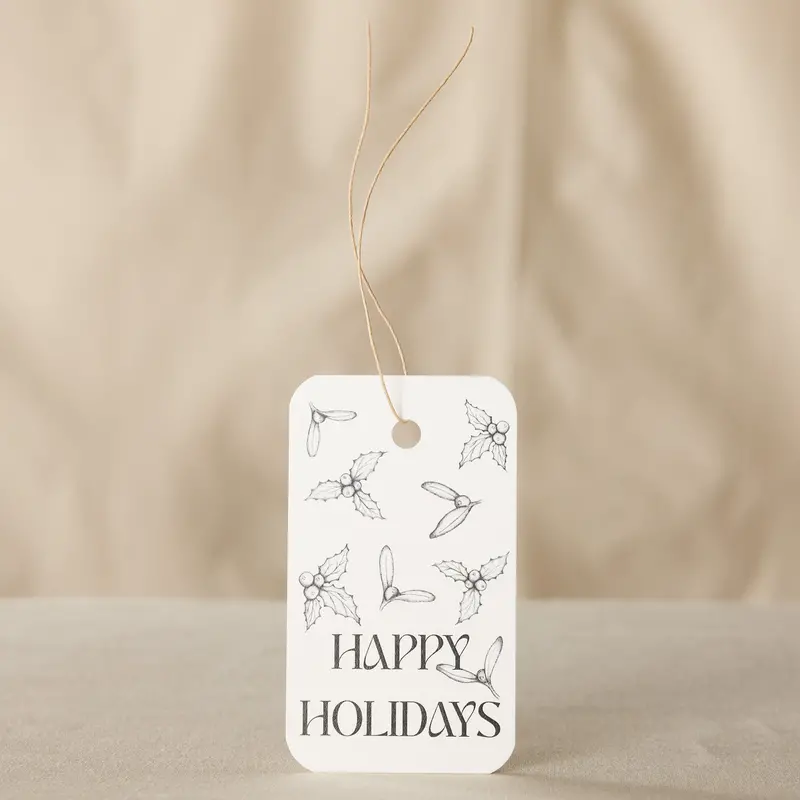 Under the Mistletoe Holiday Gift Tags (10-Pack)